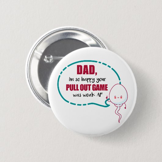 Vater, ich bin so froh, dass dein Pull-Out-Spiel s Button (Vorne & Hinten)