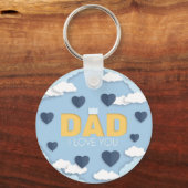 Vater, ich Liebe dich, Vater Schlüsselanhänger (Vorderseite)