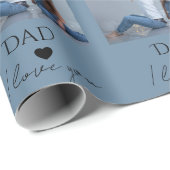 Vater, ich Liebe dich" — zum Vatertag - Geschenkpapier (Rolleneckpunkt)