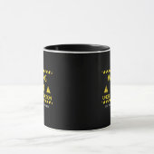 Vater-im-Aufbau-Warnungsdesign Tasse (Zentrum)