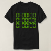 VATER im Binärkode Funny Computer Coding Geek T-Shirt (Design vorne)