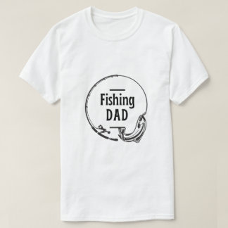 Vater im Fischzuchtgewerbe T-Shirt