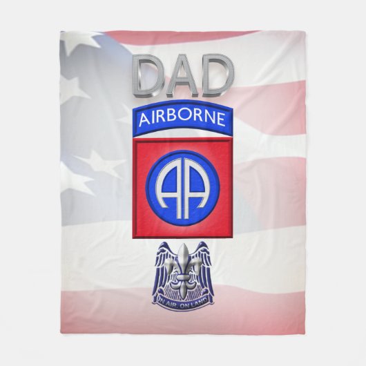 Vater Im Flugzeug 82. Fleecedecke (Vorderseite)