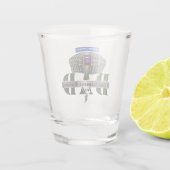 Vater Im Flugzeug 82. Schnapsglas (Rückseite)