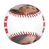 Vater im Foto einer Billion Baseball (Rückseite)