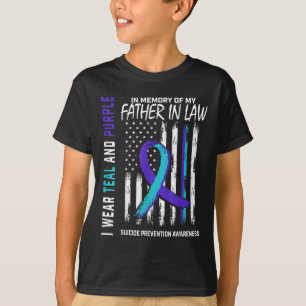 Vater im Gesetz Selbstmordbewusstsein Amerika T-Shirt