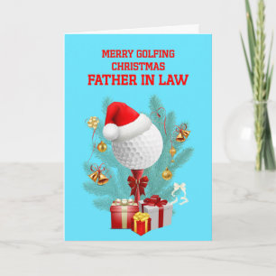 Vater im Gesetz Weihnachten Golfball