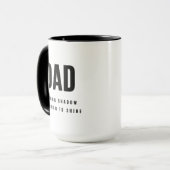 VATER, im Schatten | Kombinations Tasse (Vorderseite Links)