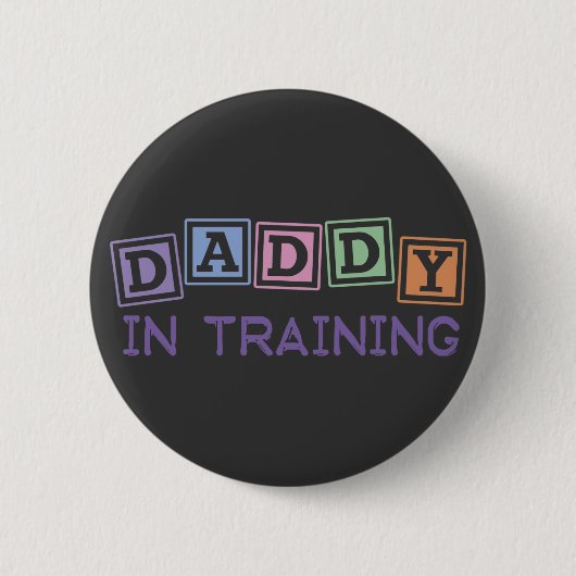 Vater im Training Button (Vorderseite)