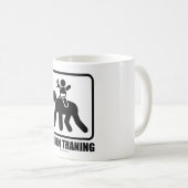 Vater im Training Kaffeetasse (VorderseiteRechts)
