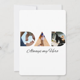 VATER: Immer mein Held Einladung