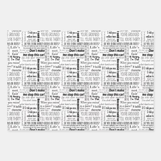 Vater-Ims Geschenkpapier Set (Vorderseite)