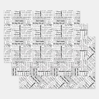 Vater-Ims Geschenkpapier Set