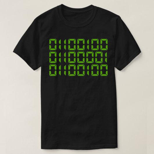 Vater in Binärkode Geschenk Computer Funny Vathers T-Shirt (Design vorne)