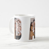 VATER individuell anpassbare Fotorahmen Vatertag B Kaffeetasse (Vorderseite Links)