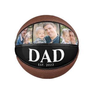 Vater individuell eingerichtet 3 Foto Vatertag Mini Basketball