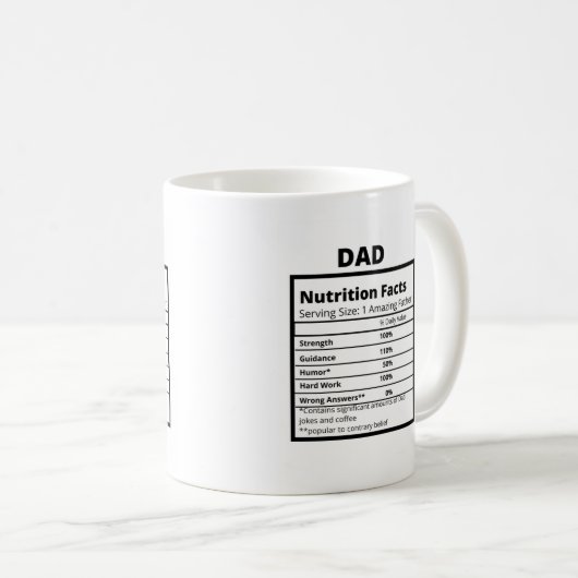Vater Inhaltsstoffe Tasse (VorderseiteRechts)