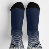 Vater Initial Socken Hirschgeweih Crew Socken (Oben)