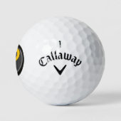 Vater-Initialen Mit Monogramm Golfball (Logo)