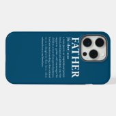 Vater iPhone Hülle (Rückseite (Horizontal))