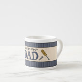 Vater ist das Beste Espressotasse (Vorderseite Rechts)