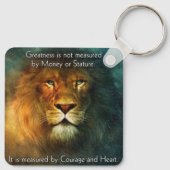 Vater ist ein cooler Typ Schlüsselanhänger (Rückseite)