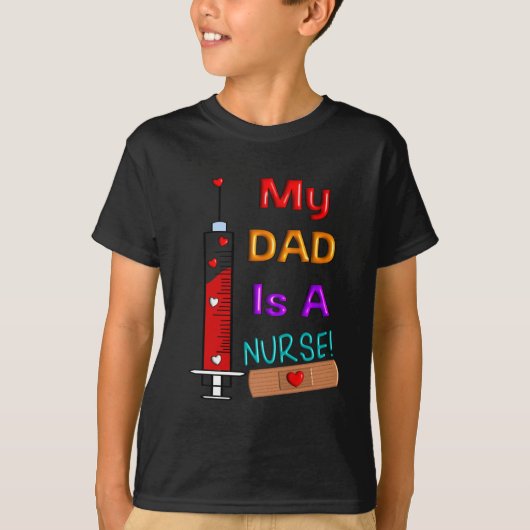 Vater ist eine Krankenschwester-KinderT - Shirts (Vorderseite)
