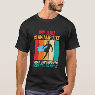 Vater ist eine weiche Erholung mit einem ausgeprä T-Shirt