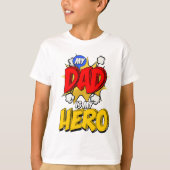 Vater ist mein Held T-Shirt (Vorderseite)