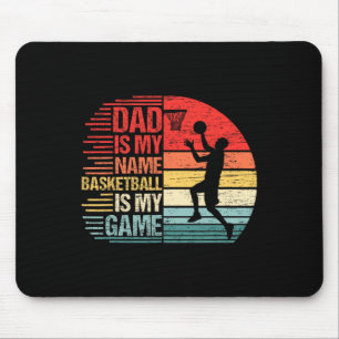 Vater ist mein Name Fun Papa Basketball ist mein S Mousepad