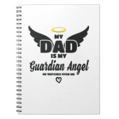 Vater ist mein Wächter, der mich im Gedächtnis beo Notizblock (Vorderseite)