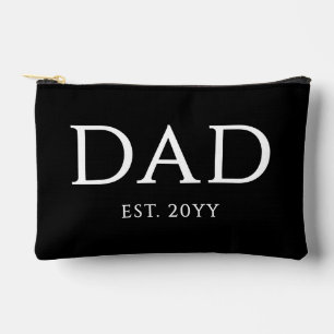 Vater ist modern neuer Daddy zum Vater befördert Zubehörtasche