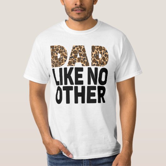 VATER IST WIE KEIN ANDERER. T-Shirt (Vorderseite)