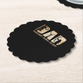 Vater Jäger Mythos Legend Jagdgeschenk Untersetzer (angewinkelt)