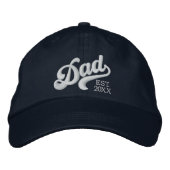 Vater Jahr festgelegt Bestickte Baseballkappe (Vorderseite)