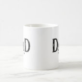 Vater Jahr festgelegt Kaffeetasse (Mittel)