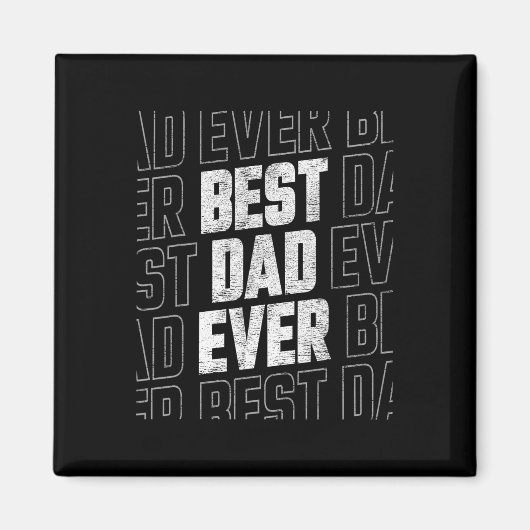 Vater je Vatertag 1 Magnet (Vorne)