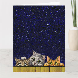 Vater / jedermann - sehen Sie zurück! -Grußkarte Dankeskarte