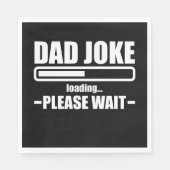 Vater Joading Funny Vater Opa Daddy Vater Vater Serviette (Vorderseite)