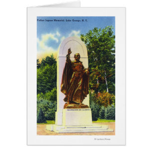 Vater Jogues Denkmal-Ansicht