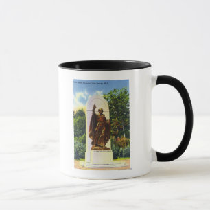 Vater Jogues Denkmal-Ansicht Tasse