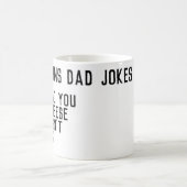 VATER JOKE 101 Vatertag Schwarz Kaffeetasse (Mittel)