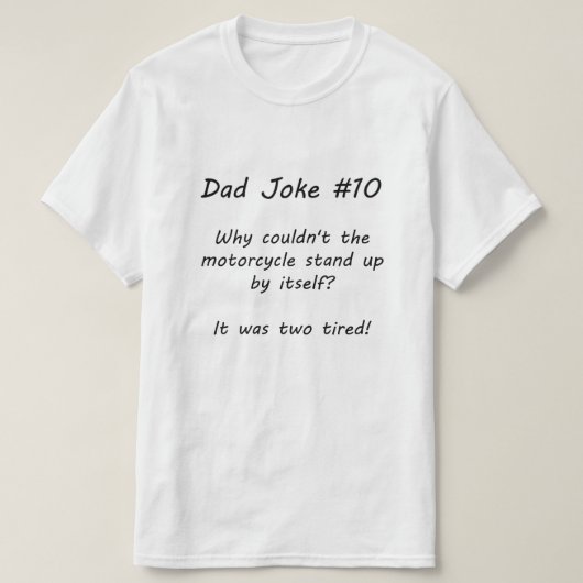 Vater Joke #10 (A) T-Shirt (Design vorne)