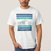 Vater Joke #10 (B) T - Shirt (Vorderseite)