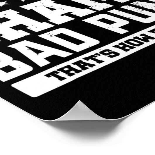 Vater Joke Champ D Puns Wie Eye Roll Vathers Day Poster (Ecke)