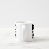 Vater Joke Champion | Funny Vatertag Geschenk Espressotasse (Rückseite)