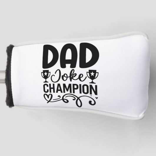 Vater Joke Champion | Funny Vatertag Geschenk Golf Headcover (Vorderseite)