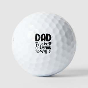 Vater Joke Champion Funny Vatertag Geschenk Golfball