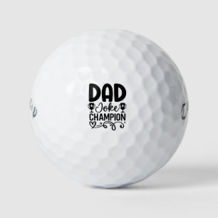 Vater Joke Champion Funny Vatertag Geschenk Golfball