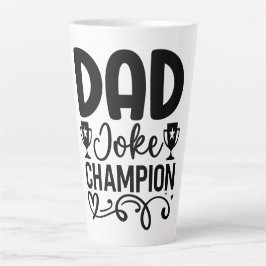 Vater Joke Champion | Funny Vatertag Geschenk Milchtasse